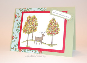 Card - Retirement Stag