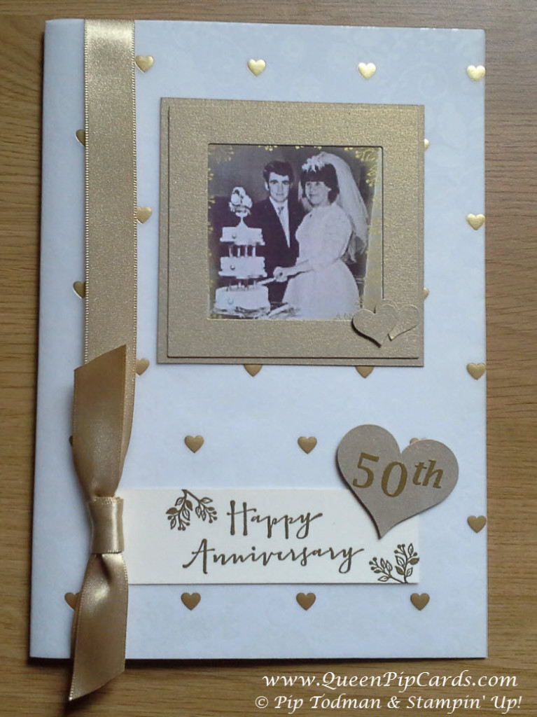 50th Wedding Anniversary Card