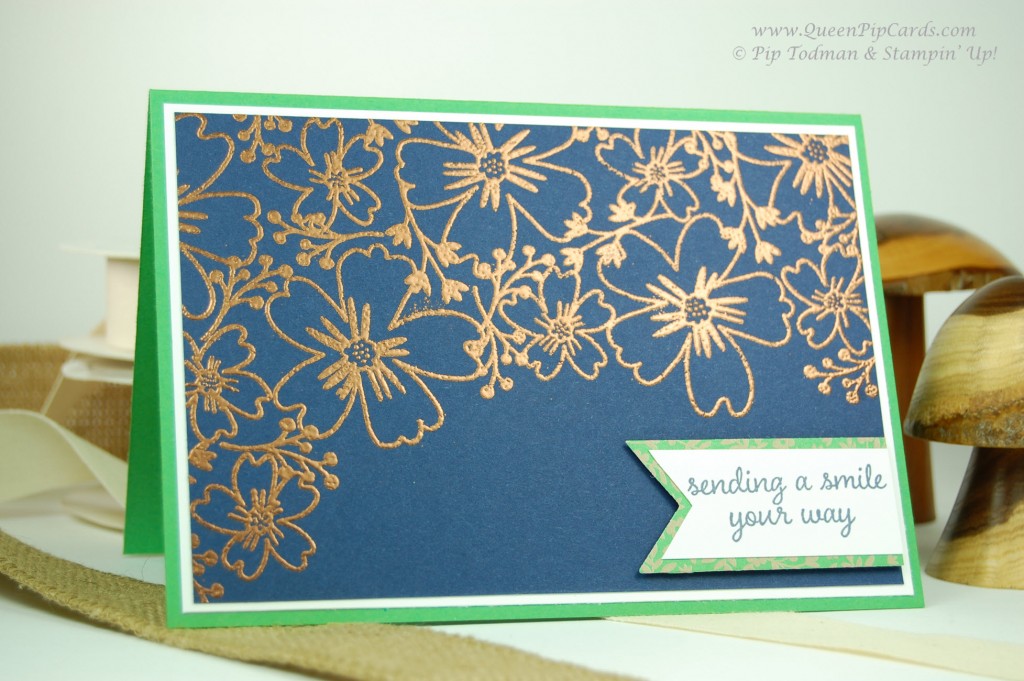 How To Use Embossing Powder Copper