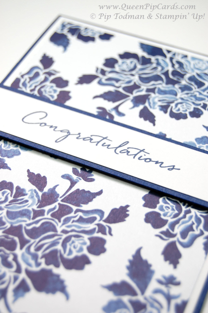 Floral Phrases Papercraft Card 