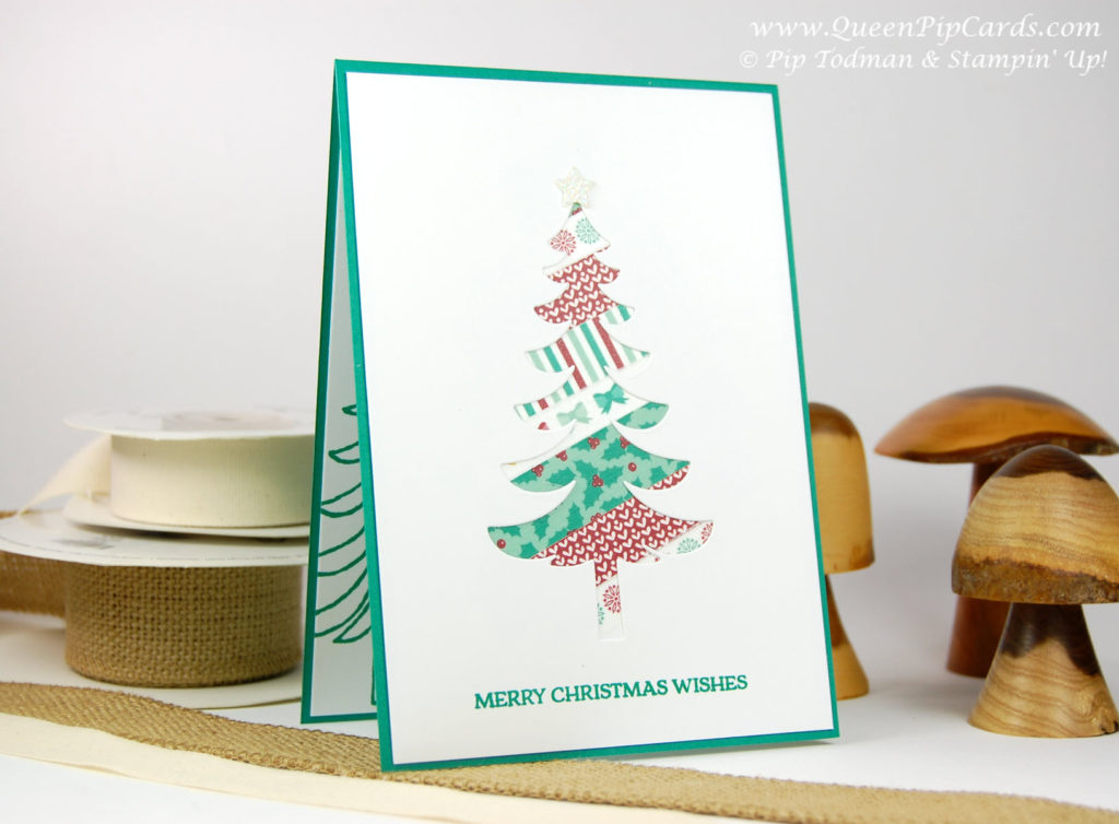 Using Washi Tape For A Simple Christmas Card