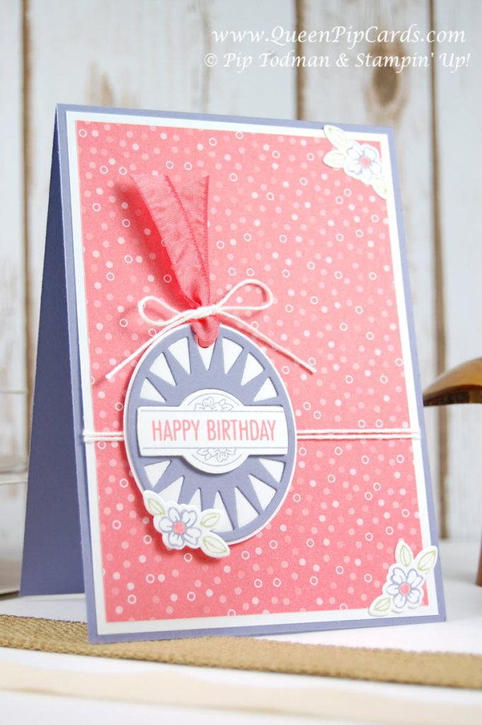 2 pretty card ideas Wisteria Large