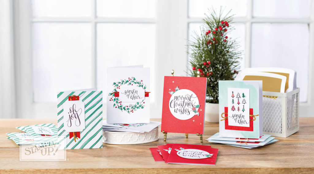 FREE Merry Patterns Stamp Set a perfect addition to your Christmas crafting stash! Like the Watercolor Christmas Project Kit too!  Pip Todman Queen Pip Cards Crafty Coach &  UK Stampin' Up! Demonstrator www.queenpipcards.com fb.me/QueenPipCards  #queenpipcards #stampinup #inspiringyourcreativity
