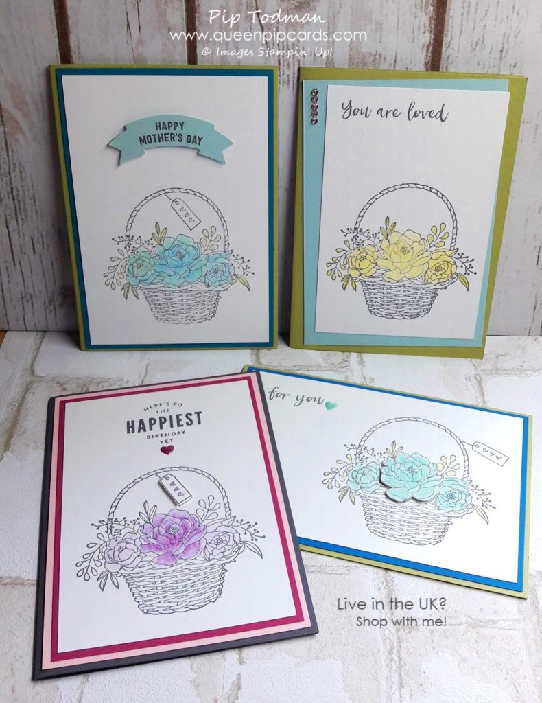 Blossoming Baskets With Queen Pip Cards and House of Fraser! What a great opportunity to share the love of card making in store at the House of Fraser Camberley Stampin' Up! Sale-a-bration 2018 Saleabration 2018 Blossoming Baskets Pip Todman Crafty Coach & Stampin' Up! Top UK Demonstrator Queen Pip Cards www.queenpipcards.com Facebook: fb.me/QueenPipCards #queenpipcards #stampinup #papercraft #inspiringyourcreativity 