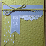 Decorative Dots Embossing Folder