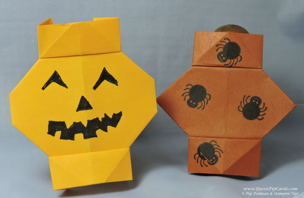 Origami Folded Lanterns