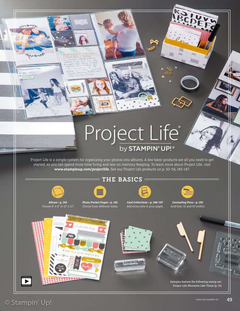 Project Life by Stampin' Up