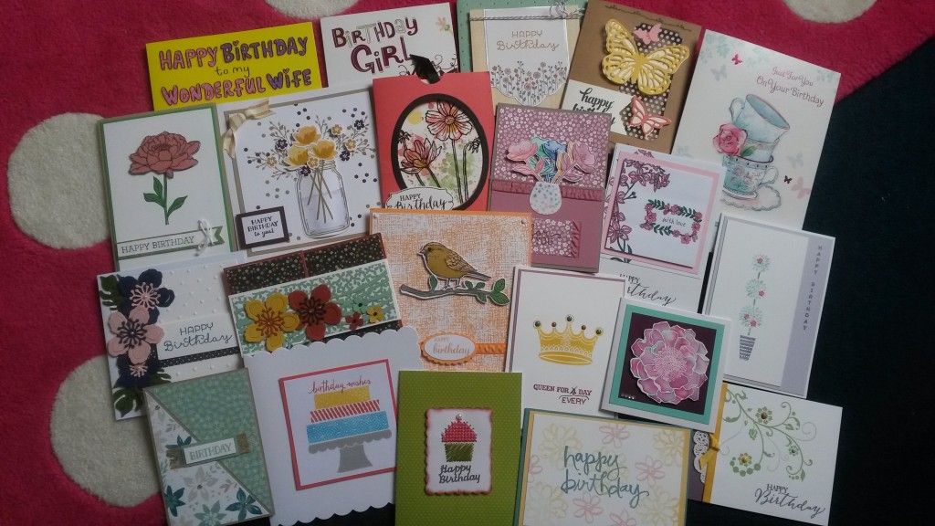 Birthday cards for Pip