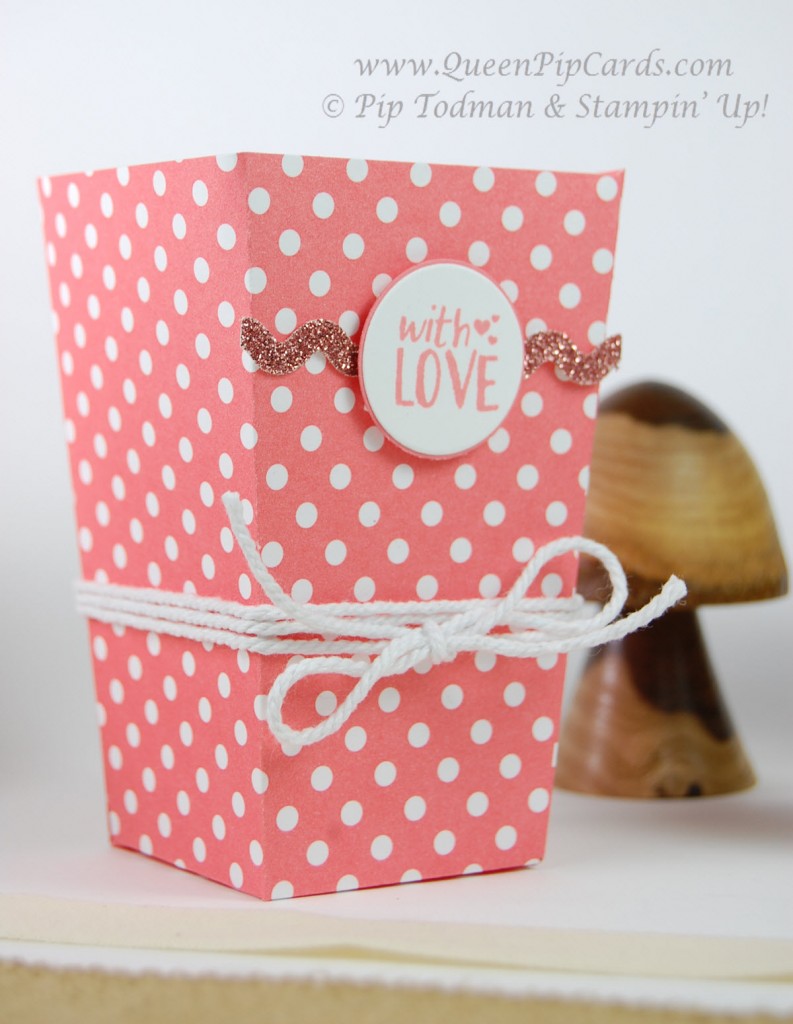 Easy Craft Projects - Popcorn Box 1