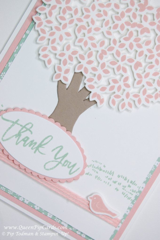 Stampin' Up! Thoughtful Branches Pink Blossom Tree