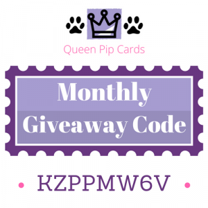 November Monthly Giveaway Code