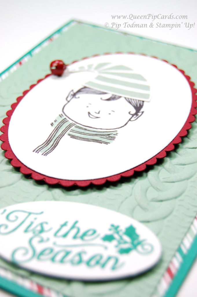 use Cable Knit Embossing Folder small image