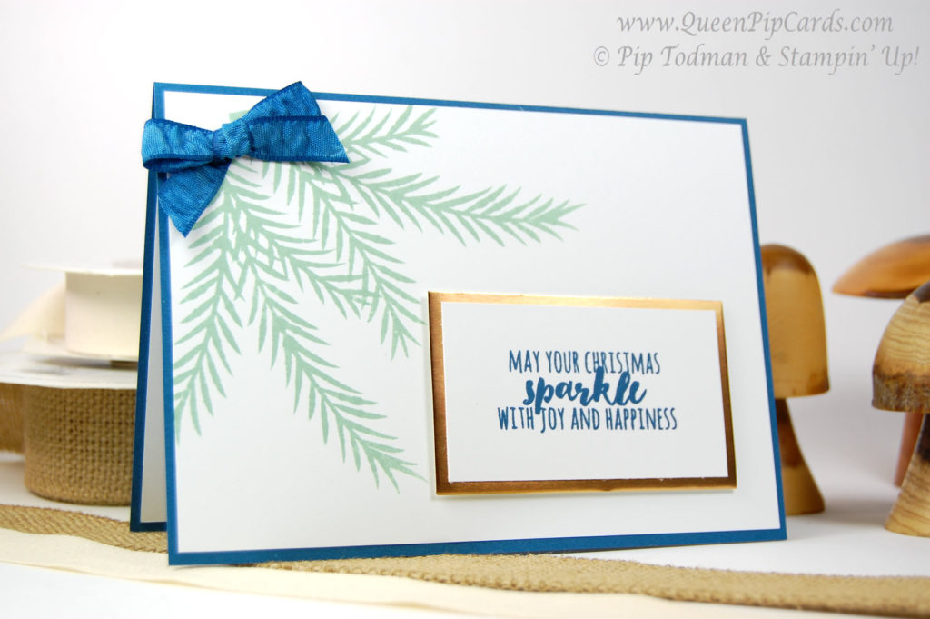 Pretty Christmas Pines Card Idea large