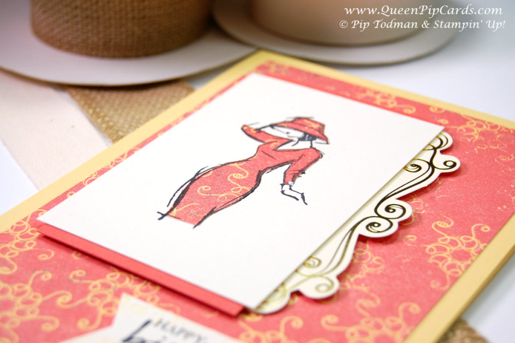 Handmade Card Ideas with Paper Piecing Close
