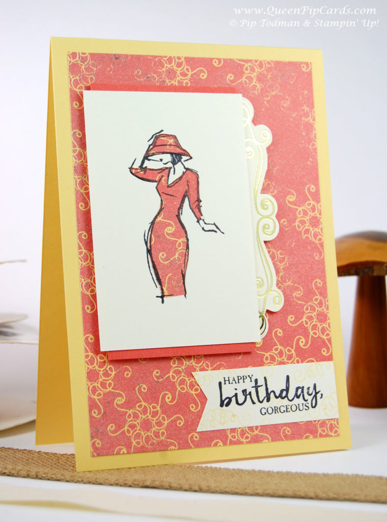 Handmade Card Ideas with Paper Piecing Large