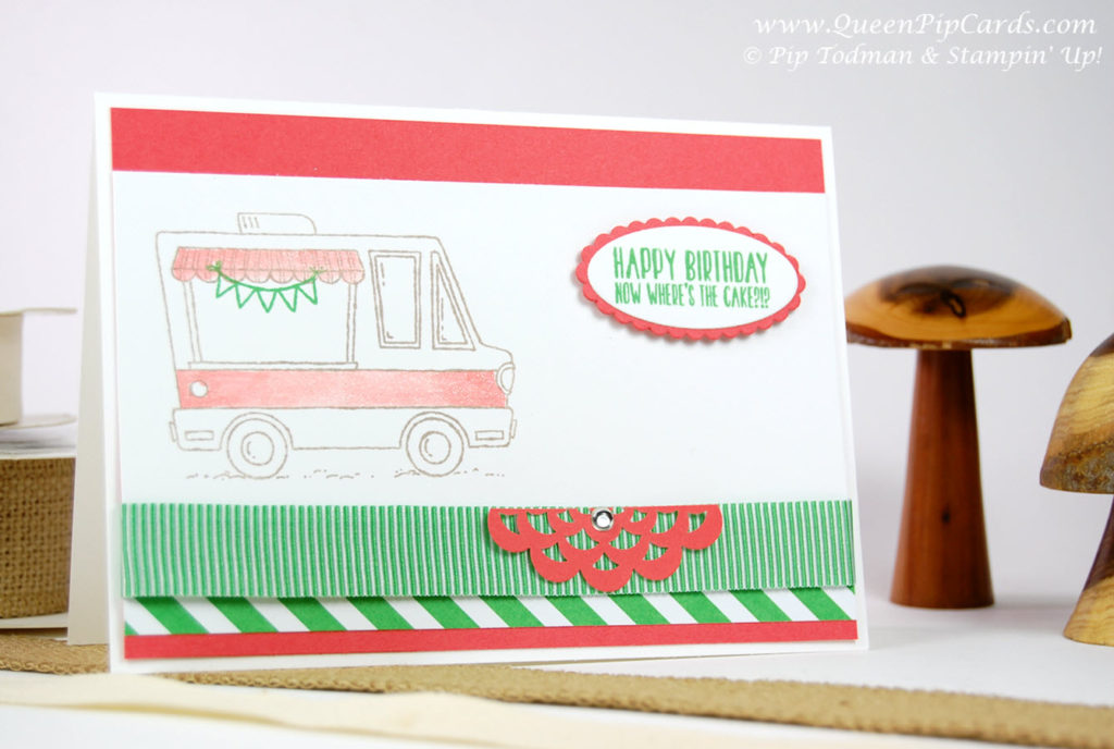 Tasty Trucks Sale-a-bration Stamp Set Large