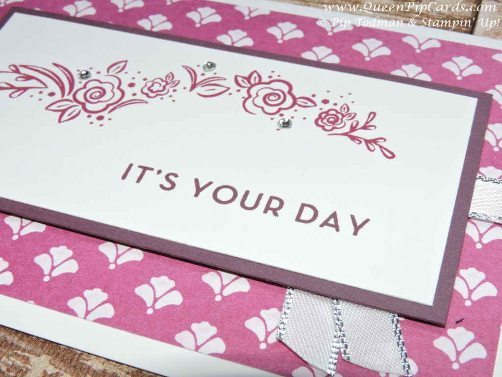 Big on Birthdays Floral Card Idea