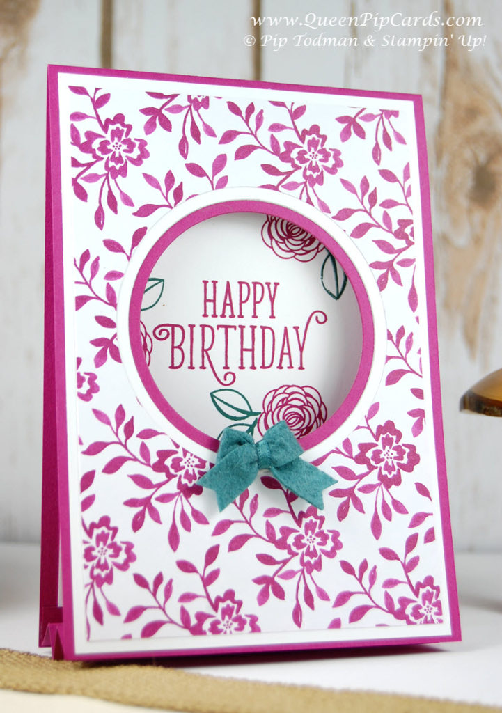 How to Make A Tent Fold Card with Happy Birthday Gorgeous L
