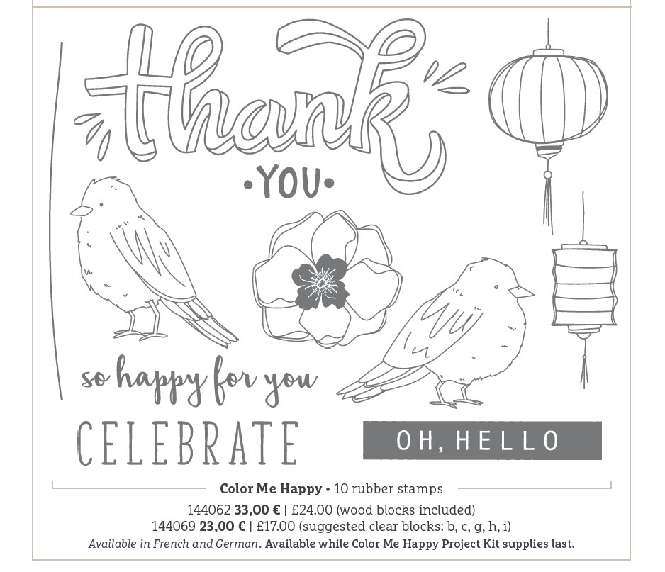 Stampin' Blends Are Now Available and so is the cute Color Me Happy stamp set! Pip Todman Crafty Coach & Stampin' Up! Demonstrator in the UK Queen Pip Cards www.queenpipcards.com Facebook: fb.me/QueenPipCards #queenpipcards #stampinup #papercraft #inspiringyourcreativity #StampinBlends 
