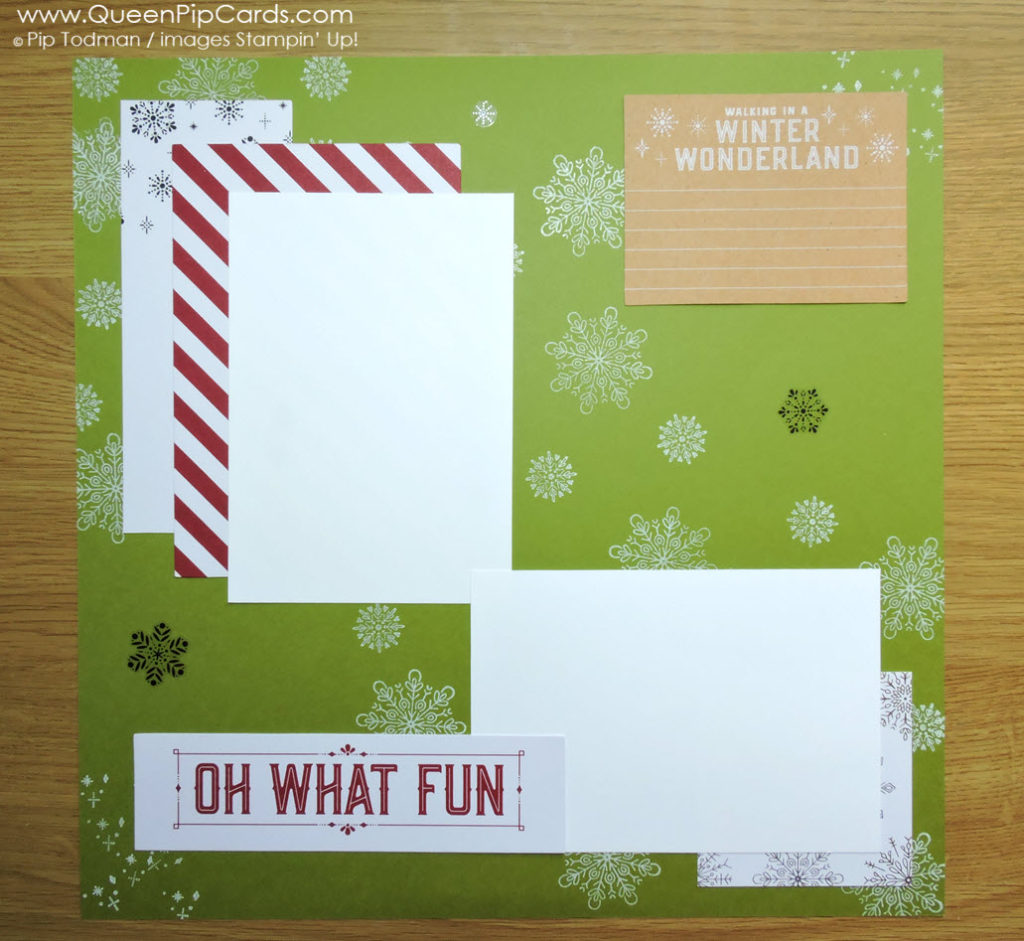 My way to achieve an easy Scrapbook Layout With Memories and More this Christmas. Using Merry Little Christmas card pack and Cheers to the Year stamps! Pip Todman Crafty Coach & Stampin' Up! Demonstrator in the UK Queen Pip Cards www.queenpipcards.com Facebook: fb.me/QueenPipCards #queenpipcards #stampinup #papercraft #inspiringyourcreativity