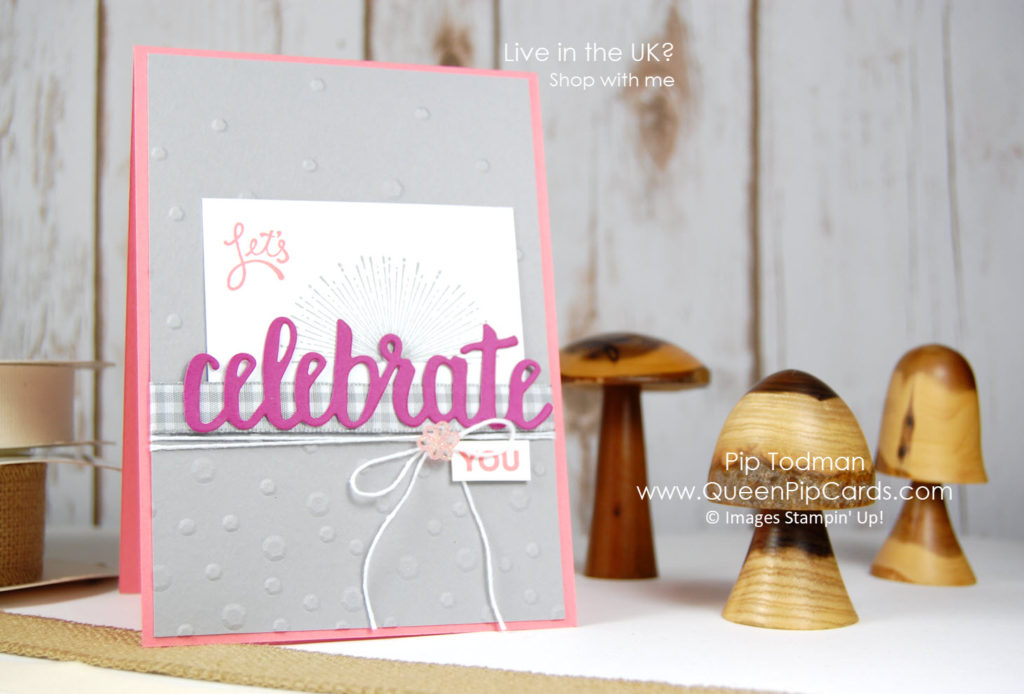 Celebrate You on the Alaska Achievers Blog Hop! Come and join us. Celebrate You and Amazing You are fabulous new Sale-a-bration offerings! Pip Todman Crafty Coach & Stampin' Up! Demonstrator in the UK Queen Pip Cards www.queenpipcards.com Facebook: fb.me/QueenPipCards #queenpipcards #stampinup #papercraft #inspiringyourcreativity 