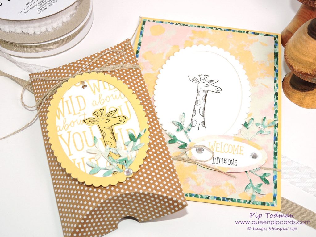 Summer Party Craft Ideas with the Stampin' Creative Blog Hop design team and Animal Outing! This is my Baby Shower gift and card idea using the adorable Giraffe from the bundle. All Stampin' Up! products available from my online store here: http://bit.ly/QPCShop Pip Todman Crafty Coach & Stampin' Up! Top UK Demonstrator Queen Pip Cards www.queenpipcards.com Facebook: fb.me/QueenPipCards #queenpipcards #SimplyStylish #inspiringyourcreativity #stampinup #papercraft 