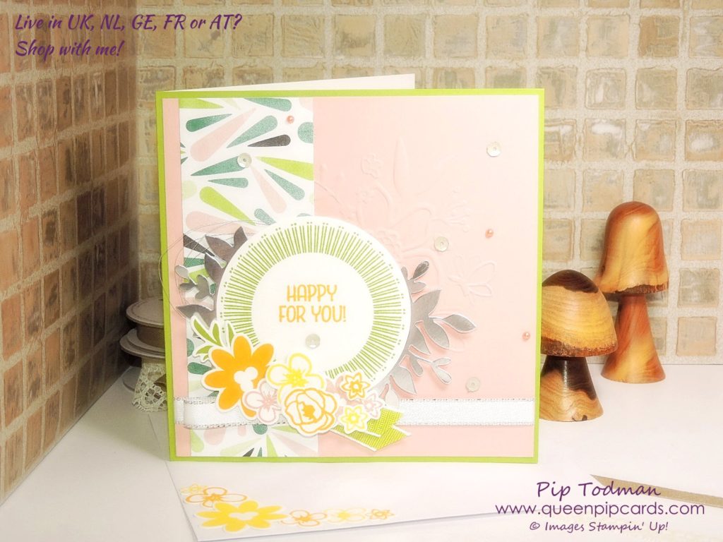 Anything Goes with Bouquet Blooms And the Stampin' Creative crew!! We have lots of inspiration for you! Enjoy!! All Stampin' Up! products available from my online store here: http://bit.ly/QPCShop Pip Todman Crafty Coach & Stampin' Up! Top UK Demonstrator Queen Pip Cards www.queenpipcards.com Facebook: fb.me/QueenPipCards #queenpipcards #simplystylish #inspiringyourcreativity #stampinup #papercraft