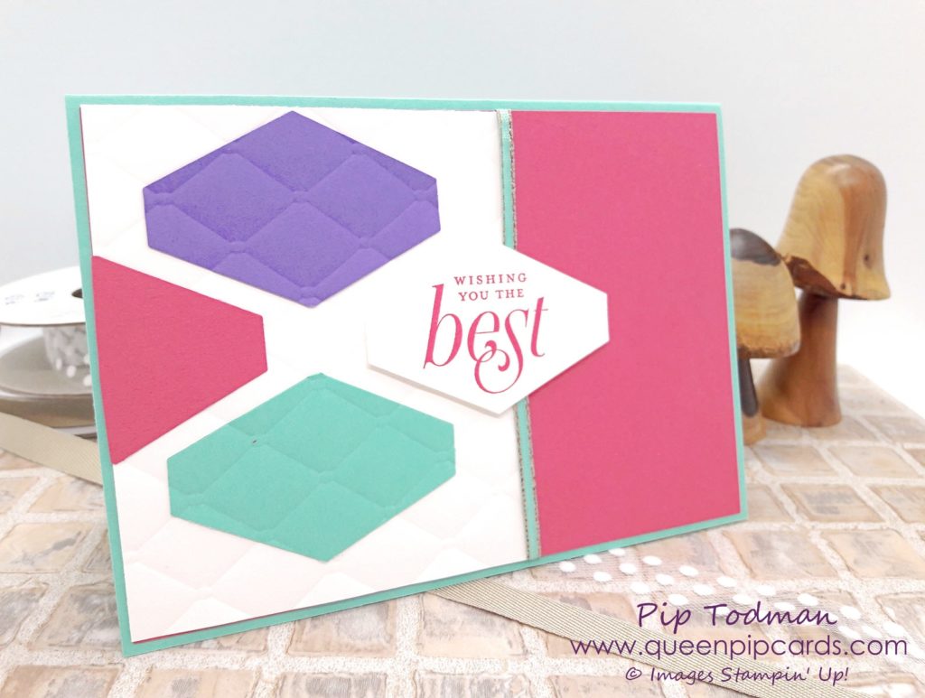 Tailored Tag Meets Tufted Embossing Folder The new Dynamic Embossing Folder "Tufted" is gorgeous and pairs beautifully with the Tailored Tag punch! Check out this simply stylish card video and see what you think! All Stampin' Up! products available from my online store here: http://bit.ly/QPCShop Pip Todman Crafty Coach & Stampin' Up! Top UK Demonstrator Queen Pip Cards www.queenpipcards.com Facebook: fb.me/QueenPipCards #queenpipcards #simplystylish #inspiringyourcreativity #stampinup #papercraft 