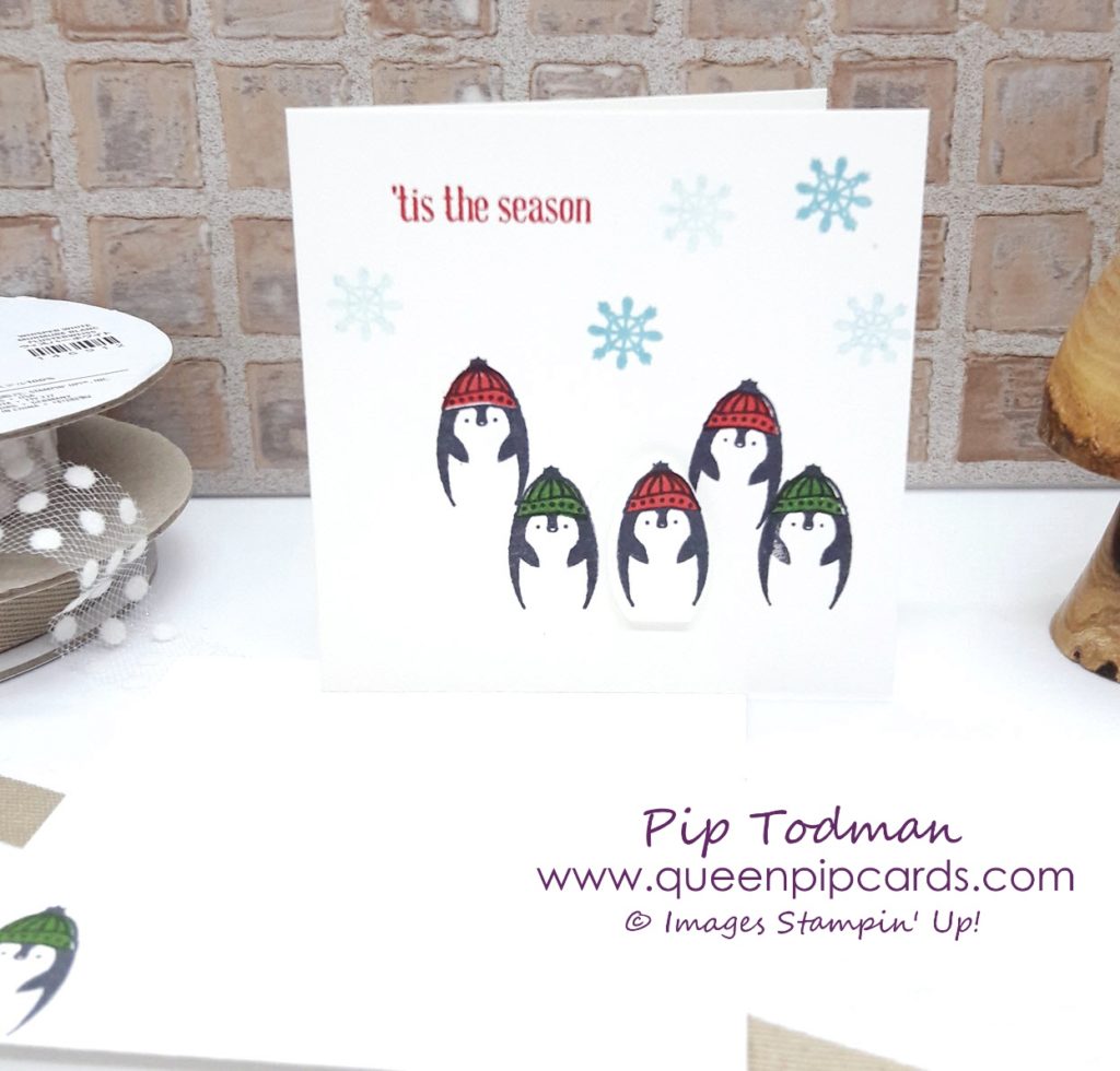 Making Everyday Bright with Pip Todman & Stampin' Up! For fun, every day cards, with an adorable Penguin especially for Christmas, this stamp set is fab. Coordinates with the Light Bulb Punch to! All Stampin' Up! products are / will be available from my online store here: http://bit.ly/QPCShop Pip Todman Crafty Coach & Stampin' Up! Top UK Demonstrator Queen Pip Cards www.queenpipcards.com Facebook: fb.me/QueenPipCards #queenpipcards #simplystylish #inspiringyourcreativity #stampinup #papercraft 