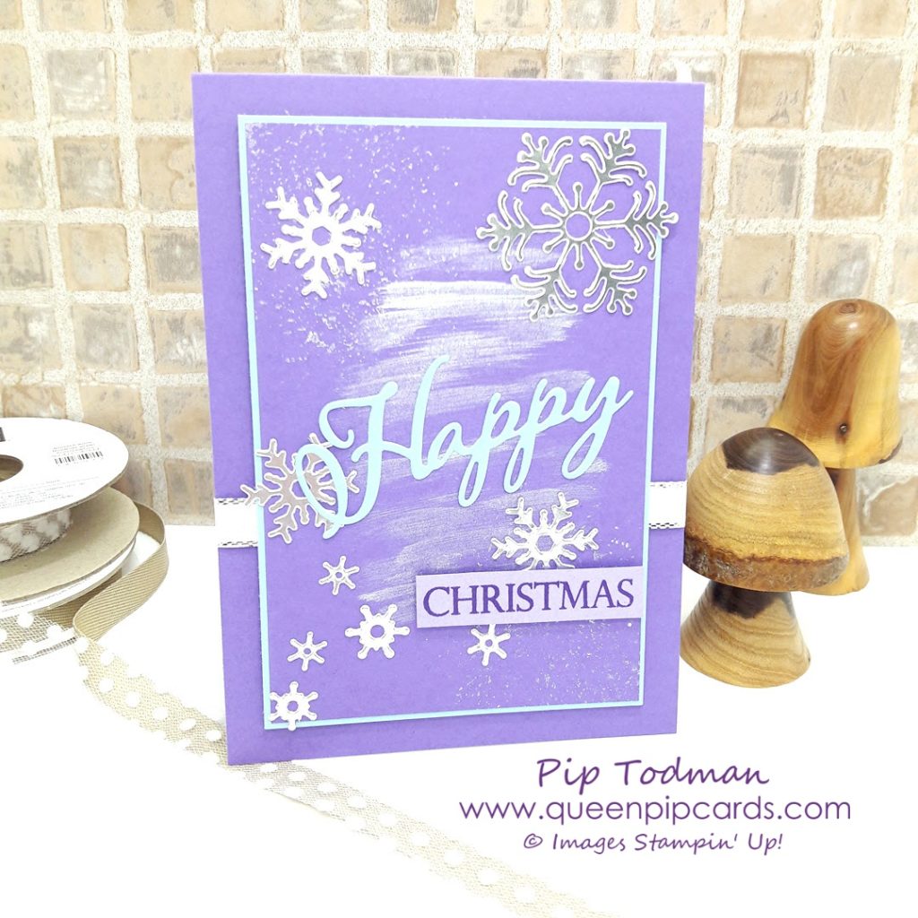 Non Traditional Christmas Colours Stampin' Creative Blog Hop Team! A group of Stampin' Up! demonstrators who love to share projects monthly! Check out my Gorgeous Grape Christmas Card! The new Shimmer Paint makes everything feel Christmasy and yummy! All Stampin' Up! products are / will be available from my online store here: http://bit.ly/QPCShop Pip Todman Crafty Coach & Stampin' Up! Top UK Demonstrator Queen Pip Cards www.queenpipcards.com Facebook: fb.me/QueenPipCards #queenpipcards #simplystylish #inspiringyourcreativity #stampinup #papercraft 