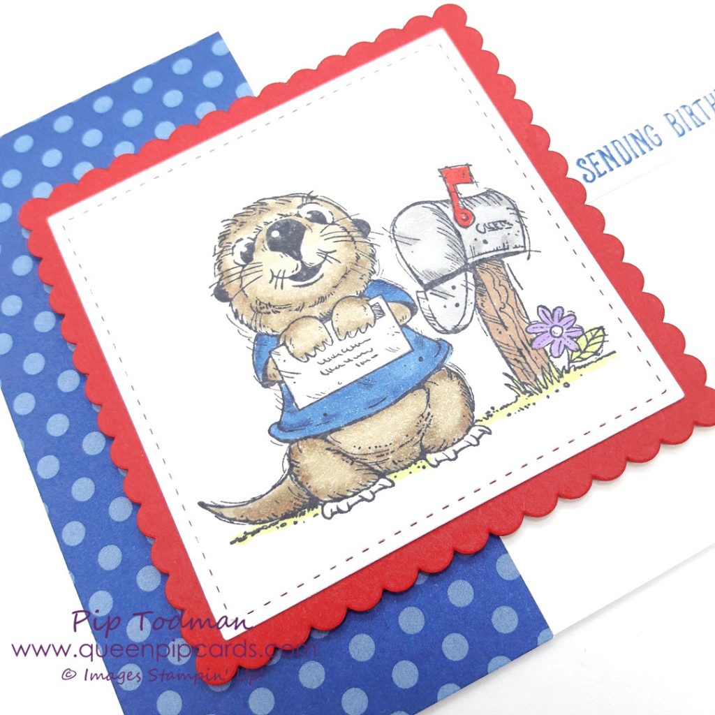 Otterly Gorgeous Postcard Pals!! I'm loving the Otter from Postcard Pals! And the Platypus and the Pelican! So much to love, so quirky and unique! Stand out from the crowd with these stamps! All Stampin' Up! products are / will be available from my online store here: http://bit.ly/QPCShop Pip Todman Crafty Coach & Stampin' Up! Top UK Demonstrator Queen Pip Cards www.queenpipcards.com Facebook: fb.me/QueenPipCards #queenpipcards #simplystylish #inspiringyourcreativity #stampinup #papercraft 