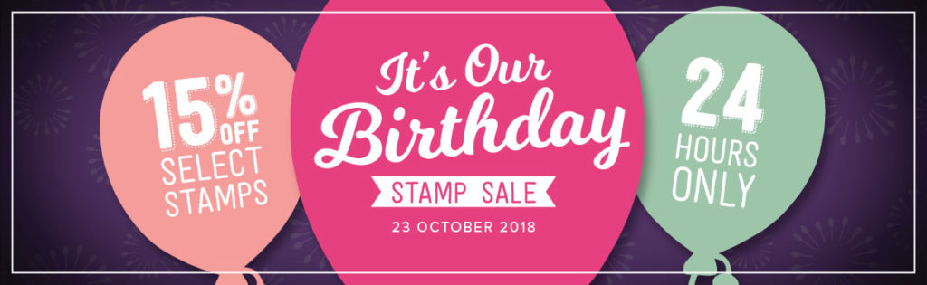 Flash Sale for Treats on Tuesday! Birthday presents are always nice, and today we're getting 15% off from Stampin' Up! selected stamp sets! All Stampin' Up! products are / will be available from my online store here: http://bit.ly/QPCShop Pip Todman Crafty Coach & Stampin' Up! Top UK Demonstrator Queen Pip Cards www.queenpipcards.com Facebook: fb.me/QueenPipCards #queenpipcards #simplystylish #inspiringyourcreativity #stampinup #papercraft 