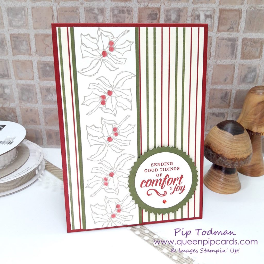 Stylish Christmas Card with Timeless Tidings! Such easy to make cards that are great for men and for general card giving this season! Especially for those friends who don't love glitter (weird I know - but true!) All Stampin' Up! products are / will be available from my online store here: http://bit.ly/QPCShop Pip Todman Crafty Coach & Stampin' Up! Top UK Demonstrator Queen Pip Cards www.queenpipcards.com Facebook: fb.me/QueenPipCards #queenpipcards #simplystylish #inspiringyourcreativity #stampinup #papercraft 