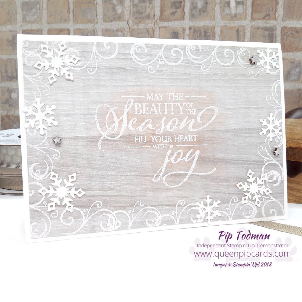 White Christmas Card Idea with the Stampin' Creative Blog Hop team! Yes today we are sharing our love of all things White and Christmas! This card embraces both using the wonderful Merry Christmas To All stamp set along with some sneaky Snowfall Thinlit die snowflakes! All Stampin' Up! products are / will be available from my online store here: http://bit.ly/QPCShop Pip Todman Crafty Coach & Stampin' Up! Top UK Demonstrator Queen Pip Cards www.queenpipcards.com Facebook: fb.me/QueenPipCards #queenpipcards #simplystylish #inspiringyourcreativity #stampinup #papercraft 