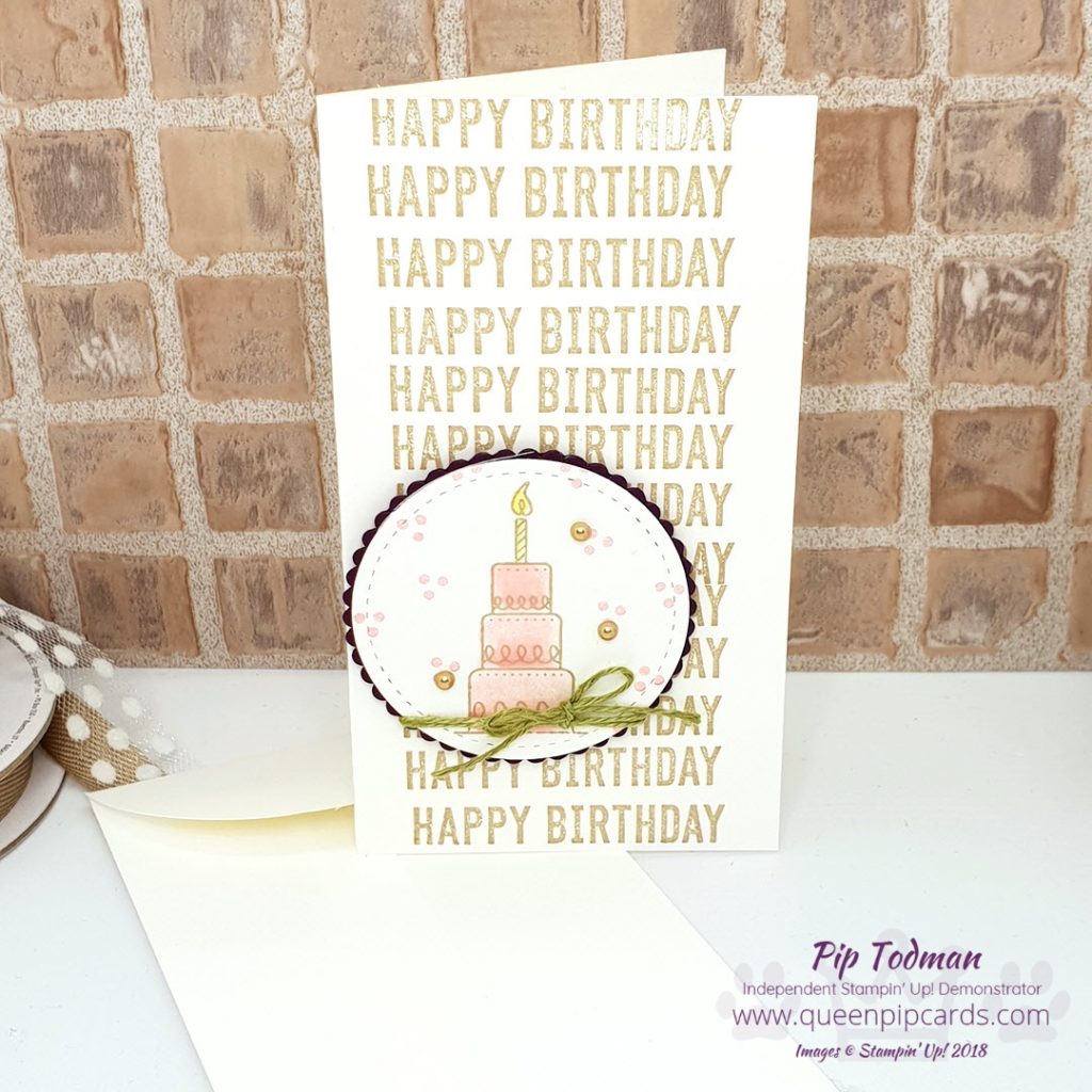 Amazing Life Happy Birthday Card is what I'm sharing today! Along with the news that the new 2019 Spring / Summer Catalogue and Sale-a-bration period is LIVE!!! Woo hoo lots of lovely new things. This set is one of my new favourites because it covers a lot of great occasions, birthdays being just one. All Stampin' Up! products are / will be available from my online store here: http://bit.ly/QPCShop Pip Todman Crafty Coach & Stampin' Up! Top UK Demonstrator Queen Pip Cards www.queenpipcards.com Facebook: fb.me/QueenPipCards #queenpipcards #simplystylish #inspiringyourcreativity #stampinup #simplestamping #papercraft 