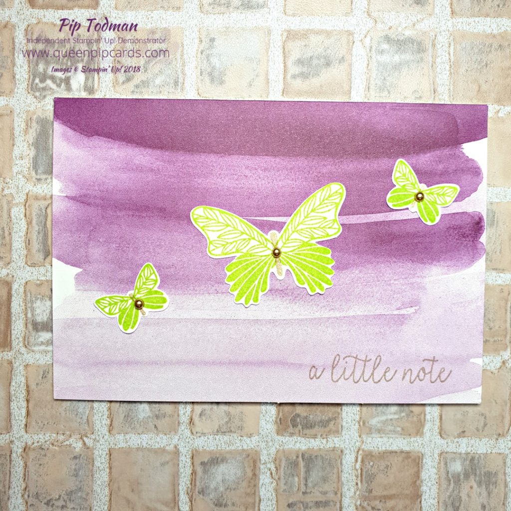 Beautiful Butterflies coming soon! I'm here sharing two cards made with the Butterfly Gala bundle today. Together with the gorgeous Botanical Butterfly paper which you get for free with any order over £45!! It's all coming soon on the 3rd Jan 2019! All Stampin' Up! products are / will be available from my online store here: http://bit.ly/QPCShop Pip Todman Crafty Coach & Stampin' Up! Top UK Demonstrator Queen Pip Cards www.queenpipcards.com Facebook: fb.me/QueenPipCards #queenpipcards #simplystylish #inspiringyourcreativity #stampinup #simplestamping #papercraft 