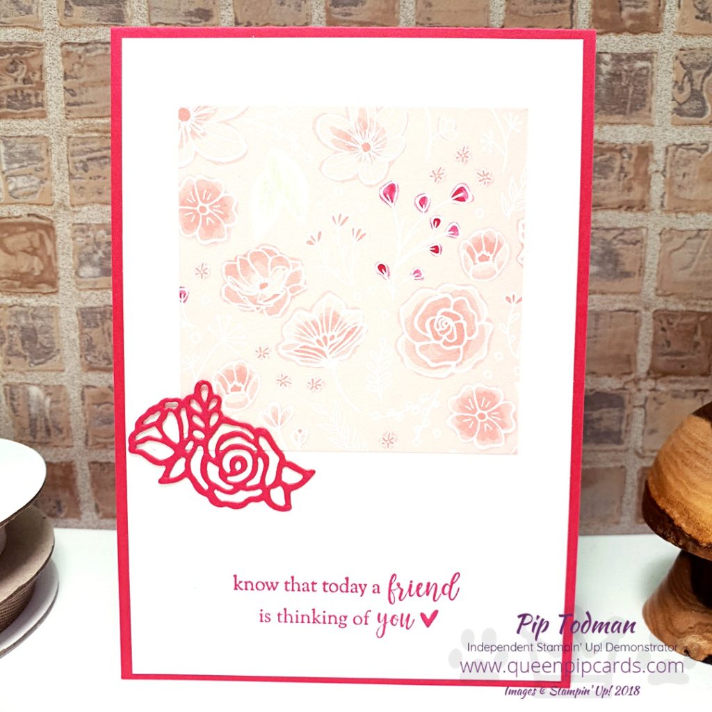 Thinking of You card with Be Mine Stitched Framelits is today's video. A really quick and easy card, plus a stepped up version to give it some extra pop. All with the gorgeous All My Love designer series paper! Get the stamps Part of My Story FREE with these products! All Stampin' Up! products are / will be available from my online store here: http://bit.ly/QPCShop Pip Todman Crafty Coach & Stampin' Up! Top UK Demonstrator Queen Pip Cards www.queenpipcards.com Facebook: fb.me/QueenPipCards #queenpipcards #simplystylish #inspiringyourcreativity #stampinup #simplestamping #papercraft 