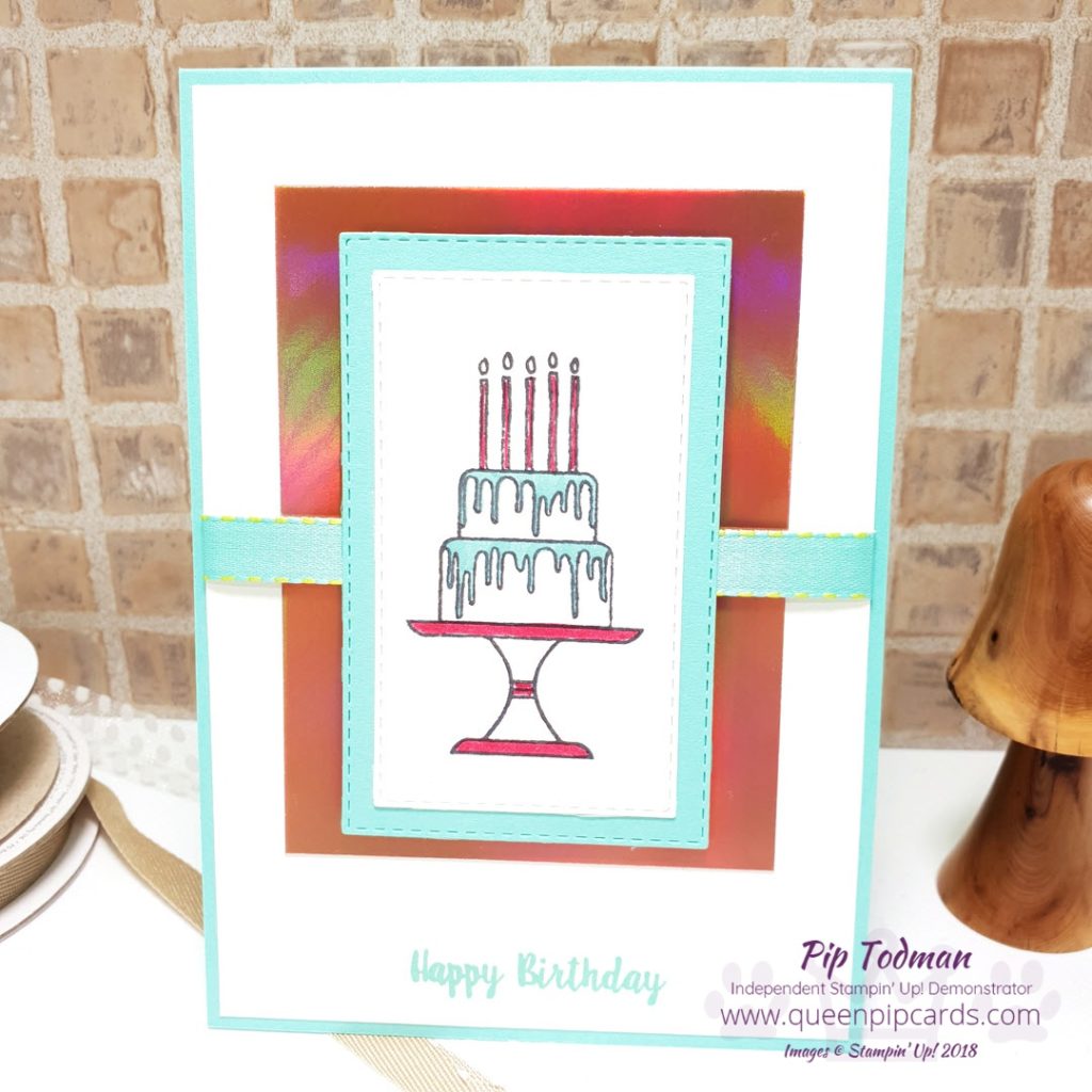Would you like a piece of cake with that? Surely that's always a YES! Especially with the fabulous Piece of Cake bundle. A stamp set and a punch - YAY punches are BACK and we love them! I think this is my favourite. All Stampin' Up! products are / will be available from my online store here: http://bit.ly/QPCShop Pip Todman Crafty Coach & Stampin' Up! Top UK Demonstrator Queen Pip Cards www.queenpipcards.com Facebook: fb.me/QueenPipCards #queenpipcards #simplystylish #inspiringyourcreativity #stampinup #simplestamping #papercraft 