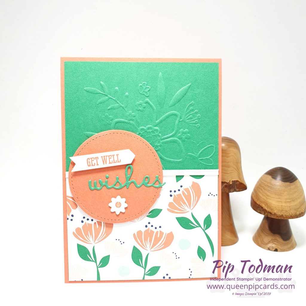 Fabulous Flowers With Stampin' Creative blog hop! Plus Well Said Bundle and some Floral embossing! So many fabulous flowers to find! Shop my online store here: http://bit.ly/QPCShop Pip Todman www.queenpipcards.com #queenpipcards #simplystylish #stampinup #simplestamping #papercraft 