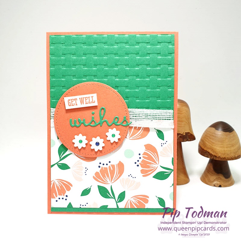 Fabulous Flowers With Stampin' Creative blog hop! Plus Well Said Bundle and some Floral embossing! So many fabulous flowers to find! Shop my online store here: http://bit.ly/QPCShop Pip Todman www.queenpipcards.com #queenpipcards #simplystylish #stampinup #simplestamping #papercraft 