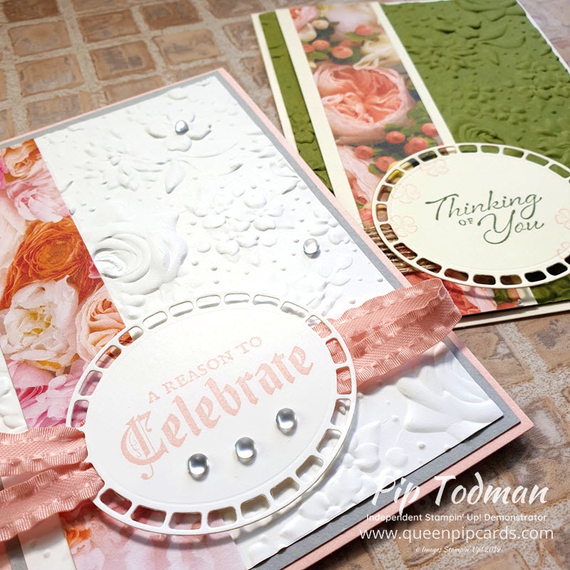 Moody Monday Wonderful Romance Florals for my craft Retreat this week! Loving the new Country Florals Embossing Folder and I show off my retreat goodies in today's video! Shop my online store here: http://bit.ly/QPCShop Pip Todman www.queenpipcards.com #queenpipcards #simplystylish #stampinup #simplestamping #papercraft 