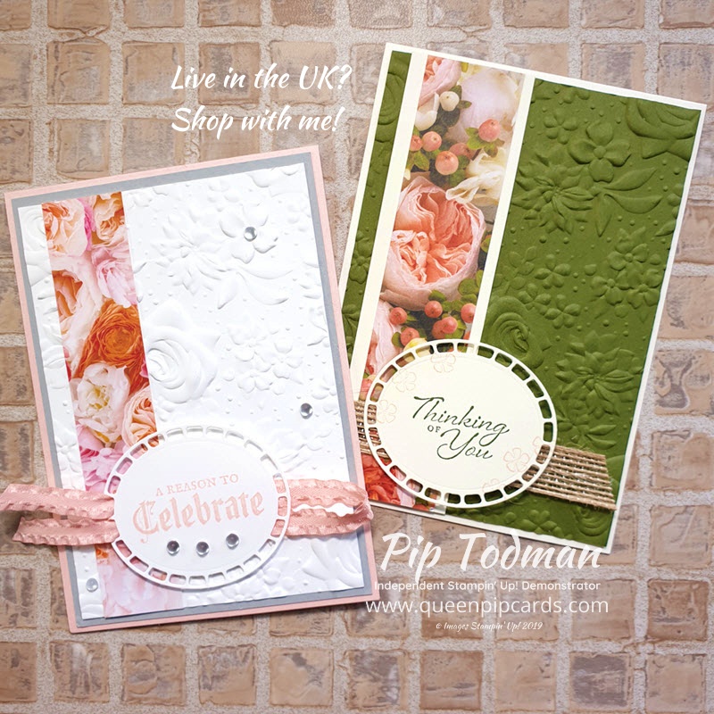 Moody Monday Wonderful Romance Florals for my craft Retreat this week! Loving the new Country Florals Embossing Folder and I show off my retreat goodies in today's video! Shop my online store here: http://bit.ly/QPCShop Pip Todman www.queenpipcards.com #queenpipcards #simplystylish #stampinup #simplestamping #papercraft 