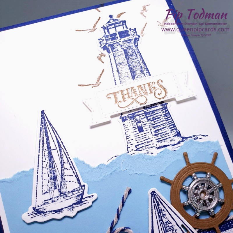 Masuline Card with Sail Away today! Sharing some Masculine Makes with the Stampin' Creative Crew Pip Todman www.queenpipcards.com Stampin' Up! Independent Demonstrator UK
