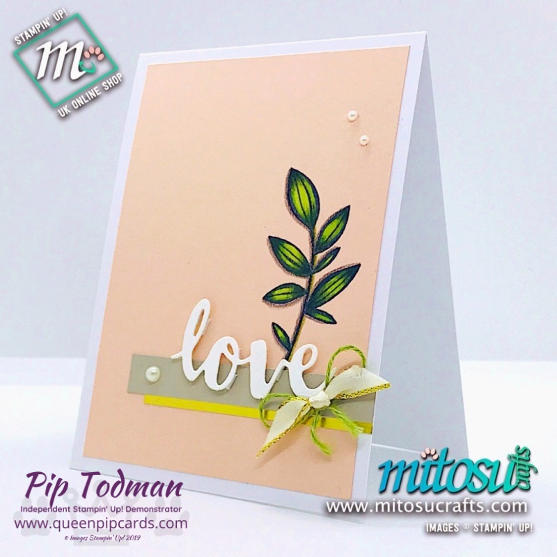 Showcasing Falling Flowers with By Royal Appointment Mitosu Crafts Pip Todman www.queenpipcards.com Stampin' Up! Independent Demonstrator UK