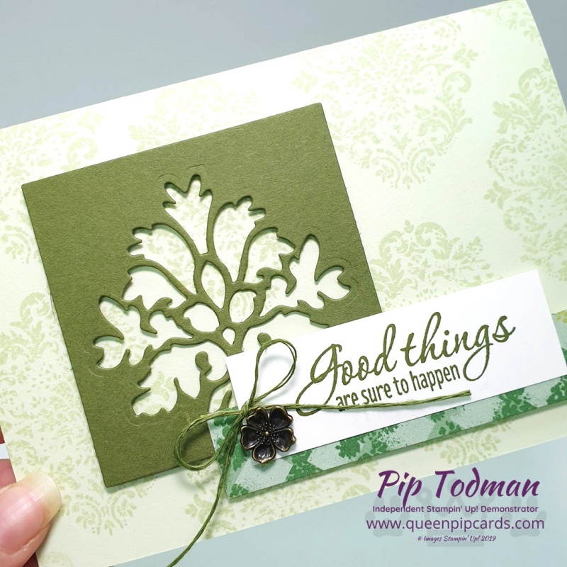 Good Things Happen With Tasteful Textures and the Greek Isles Achievers Blog Hop! Pip Todman www.queenpipcards.com Stampin' Up! Independent Demonstrator UK 