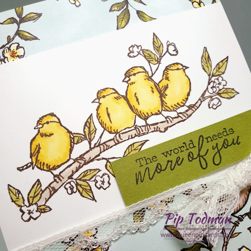 By Royal Appointment Bird Ballard - yes we're all chatting about why the Royal Stampers are all about friendship and how Bird Ballard is perfectly matched. Pip Todman www.queenpipcards.com Stampin' Up! Independent Demonstrator UK 