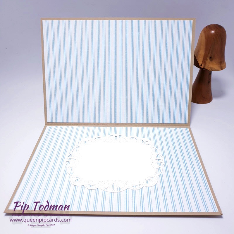 Fun Bon Voyage Card with Come Sail Away papers for this month's Pretty Cards and Paper Blog Hop. Pip Todman www.queenpipcards.com Stampin' Up! Independent Demonstrator UK