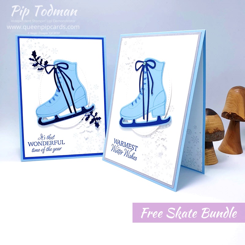 Free Skate Bundle Makes My Head Spin! And so does a 15% off FLASH SALE today only! Pip Todman www.queenpipcards.com Stampin' Up! Independent Demonstrator UK 