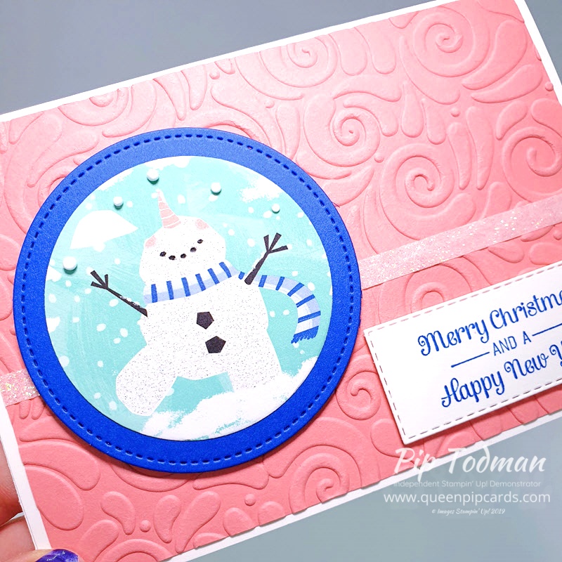 Let It Snow 5 Ways in 30 minutes with my video today!! Pip Todman www.queenpipcards.com Stampin' Up! Independent Demonstrator UK