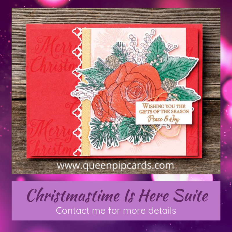 Christmastime is Here Suite is here!! Pip Todman www.queenpipcards.com Stampin' Up! Independent Demonstrator UK